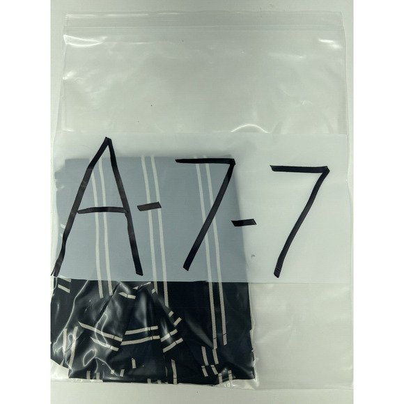 Womens J. Crew Tank Top Size 6 Blue with White Strips - Picture 12 of 12